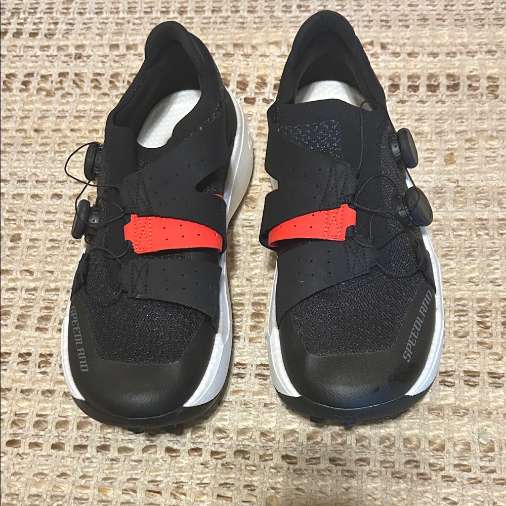 Speedland Black and Red Athletic Shoes